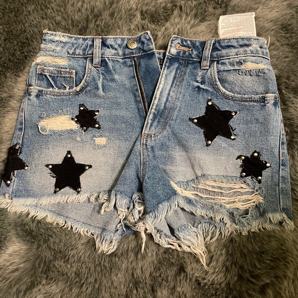 Zara jean shorts